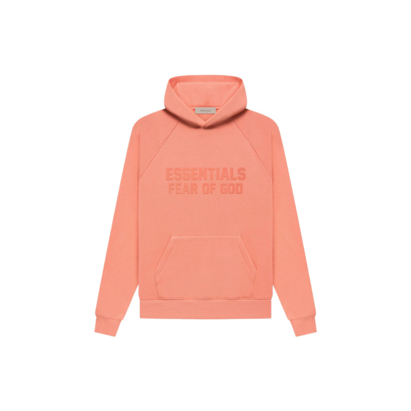 Fear of God Essentials FW22 Essentials Hoodie Coral