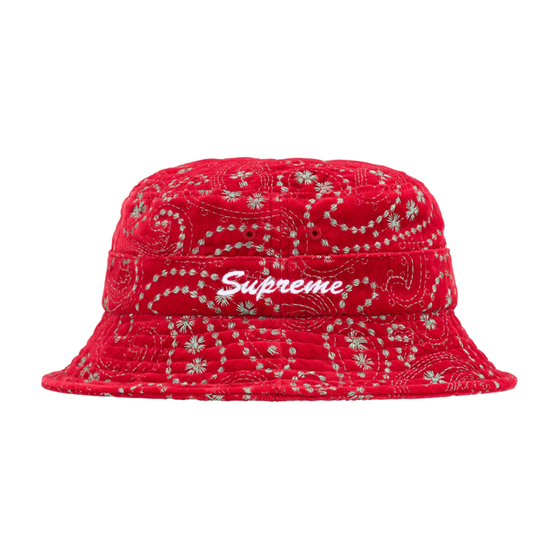 Supreme FW23 WEEK 15 VELVET PAISLEY BOONIE