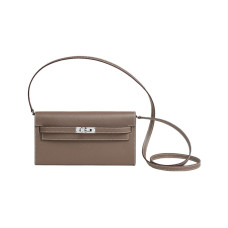 HERMES Kelly To Go classique Epsom 18 Etoupe