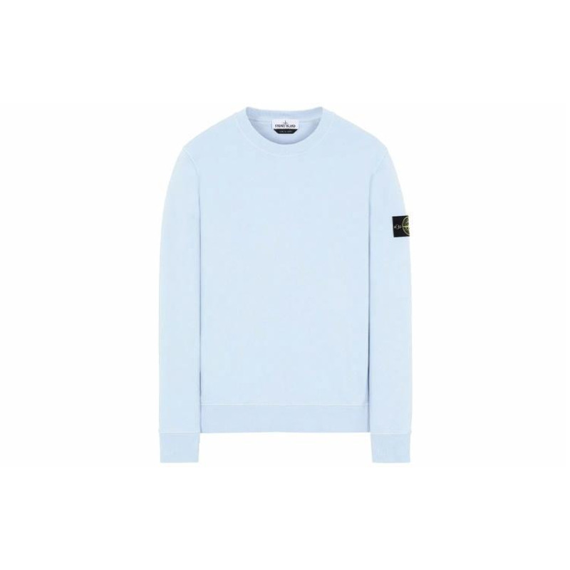 STONE ISLAND Garment Dyed Crew Sweat
