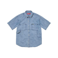 Supreme SS24 WEEK17 LOOSE FIT SS DENIM PAINTER SHIRT