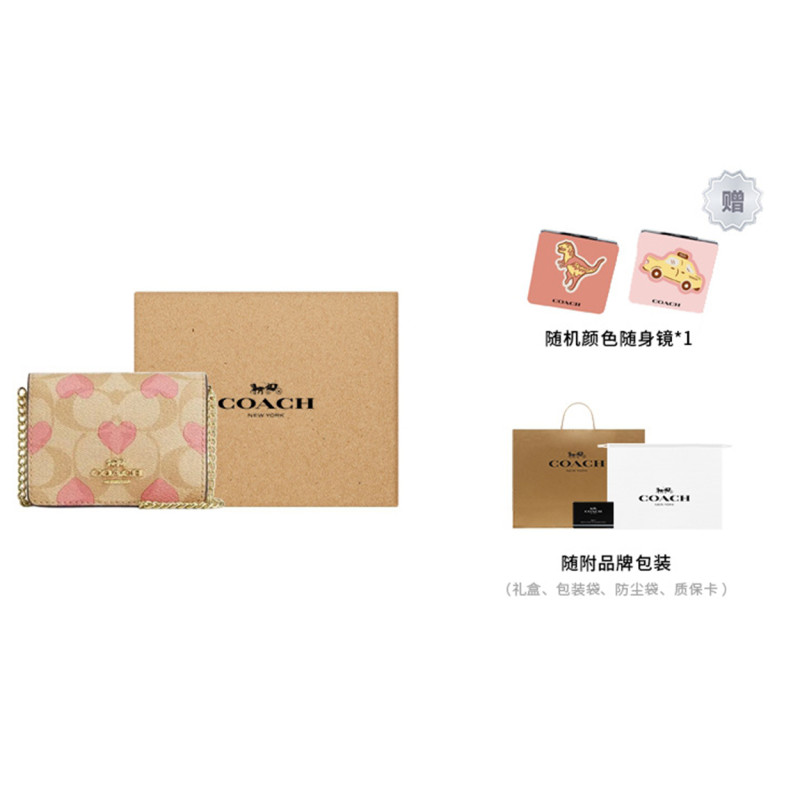 COACH Mini Wallet 10 pvc