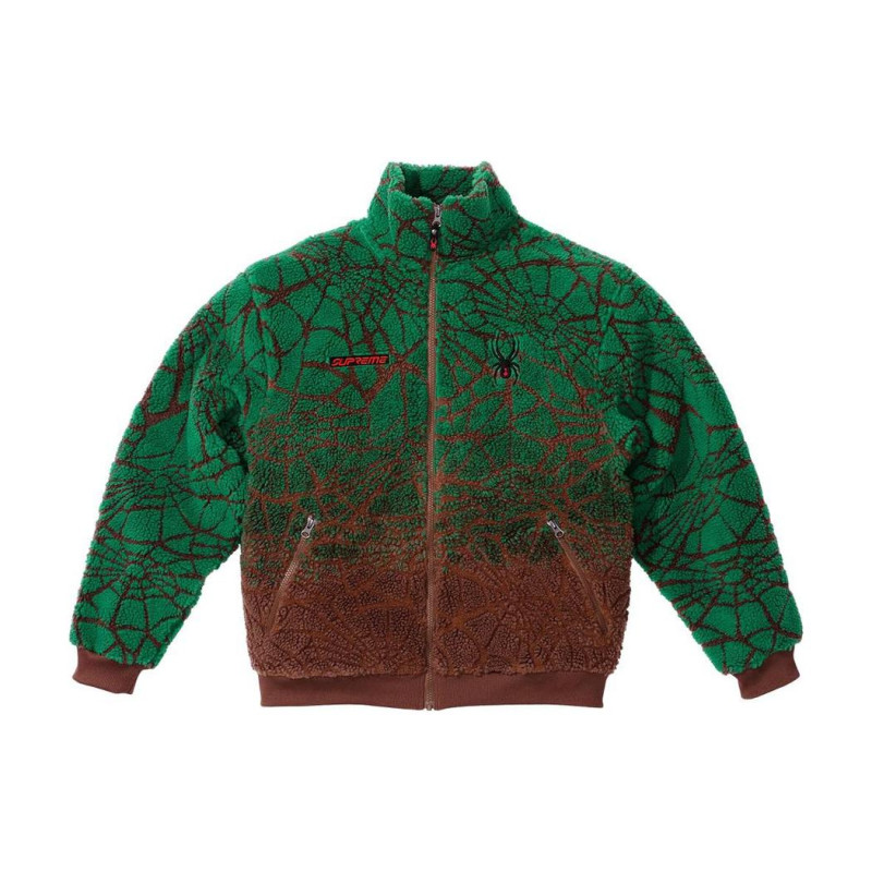 Supreme FW22 Week 17 x Spyder Web Polar Fleece Jacket