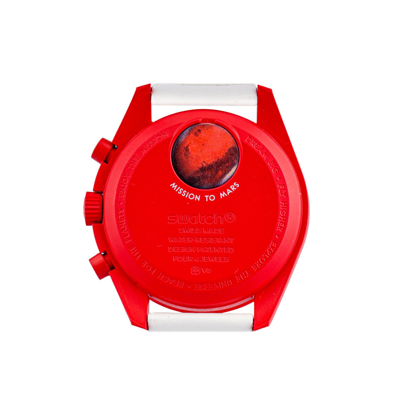 SWATCH 42mm SO33R100