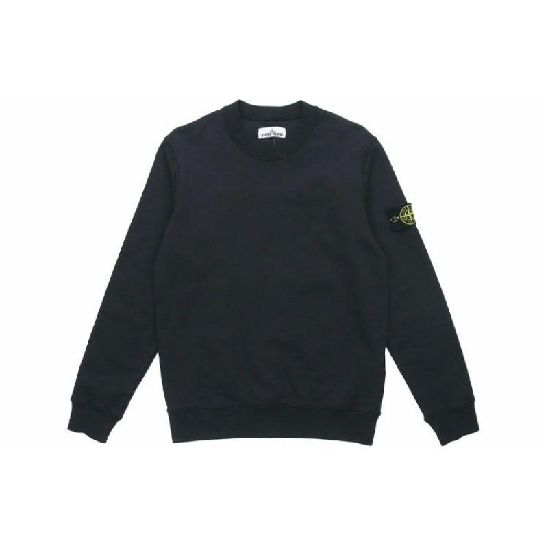 STONE ISLAND Garment Dyed Crew Sweat