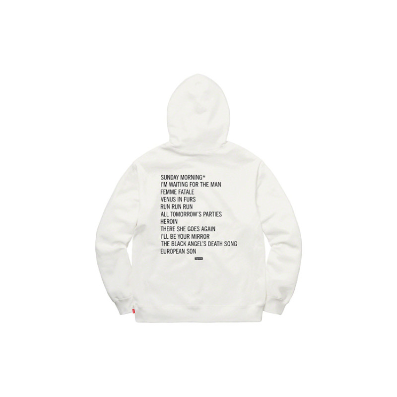 Supreme Week 4 x The Velvet Underground Hooded Sweatshirt