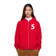 Supreme FW23 WEEK3 S LOGO ZIP UP HOODED SWEATSHIRT S Logo