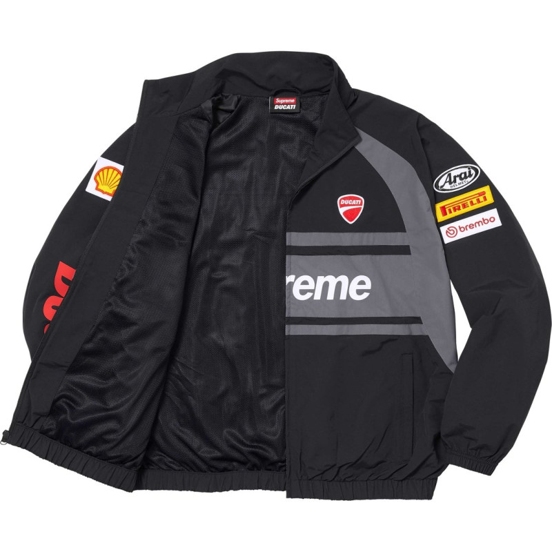 Supreme x DUCATI SS24 WEEK16 TRACK JACKET