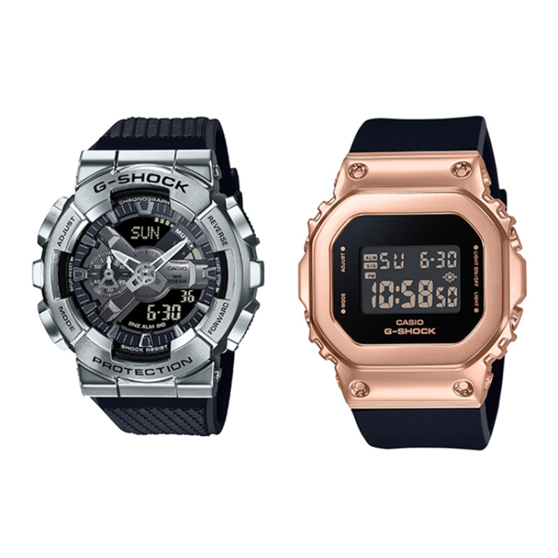 CASIOG-SHOCK BABY-G GM-110-1A+GM-S5600PG-1ER