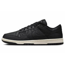 Nike Dunk Low Black Canvas