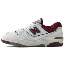 New Balance NB 550 White Burgundy