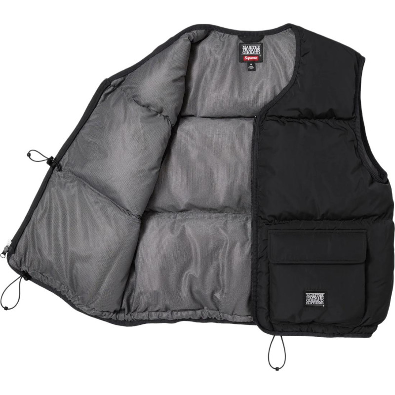 Supreme x Marith Franois Girbaud SS25 WEEK6 Down Puffer Vest logo