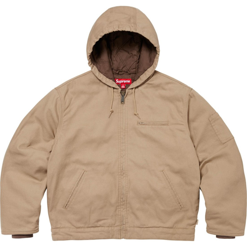 Supreme x THRASHER FW24 WEEK6 Hooded Work Jacket