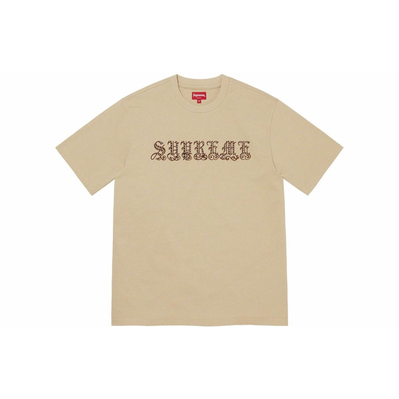 Supreme SS21 Week 8 Old English Rhinestone SS Top T