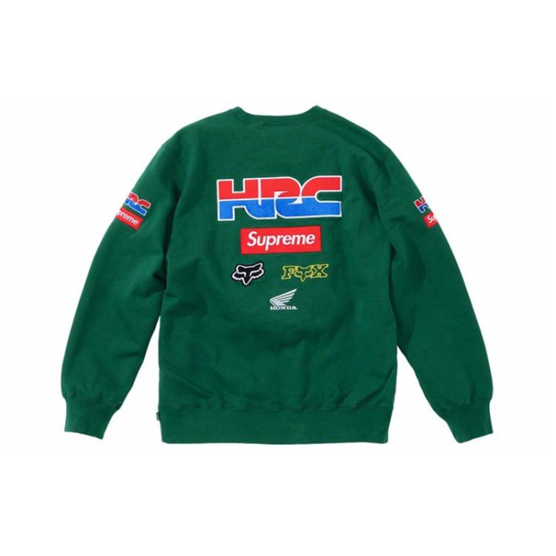 Supreme FW19 Week 6 x Honda x Fox Racing Crewneck