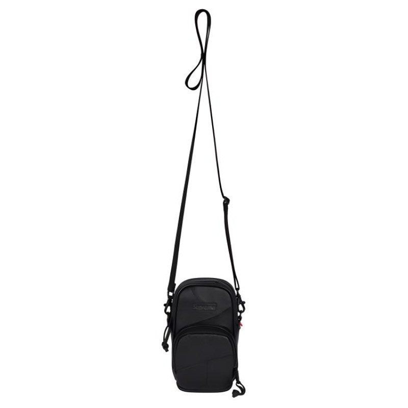 Supreme Supreme FW19 FW19 Week 11 Patchwork Leather Small Shoulder Bag Black