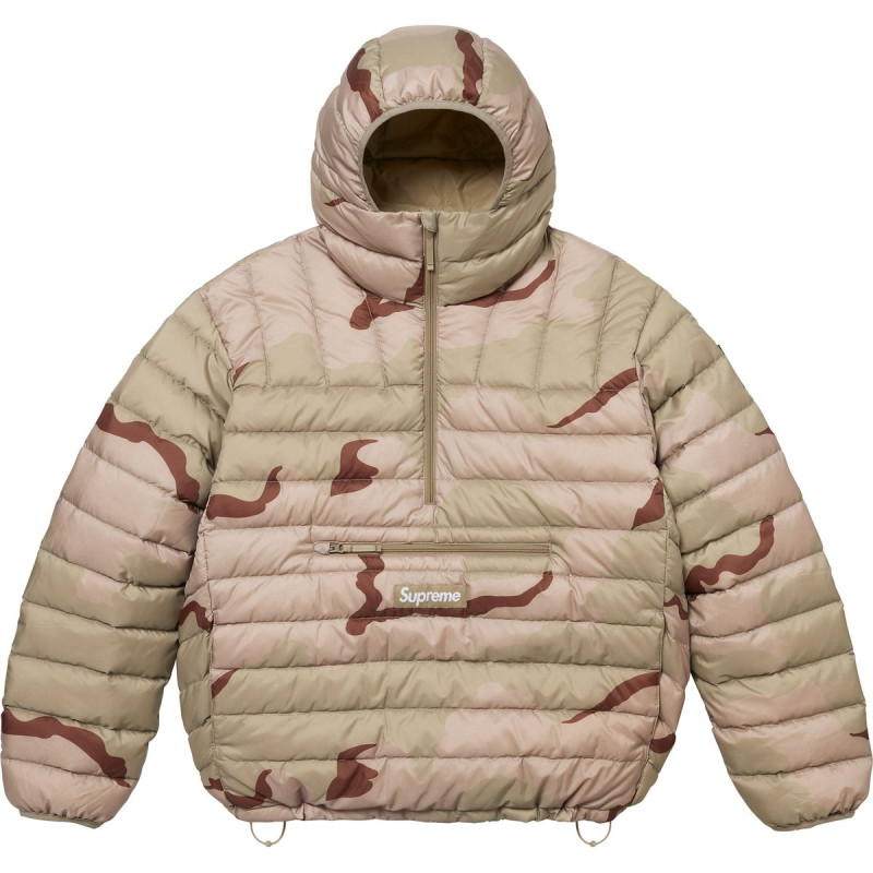 Supreme FW24 WEEK10 Micro Down Half Zip Hooded Pullover