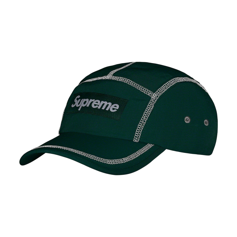 Supreme SS23 Week5 REFLECTIVE STITCH CAMP CAP