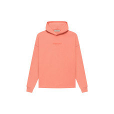 Fear of God Essentials FW22 Coral Relaxed Hoodie Logo