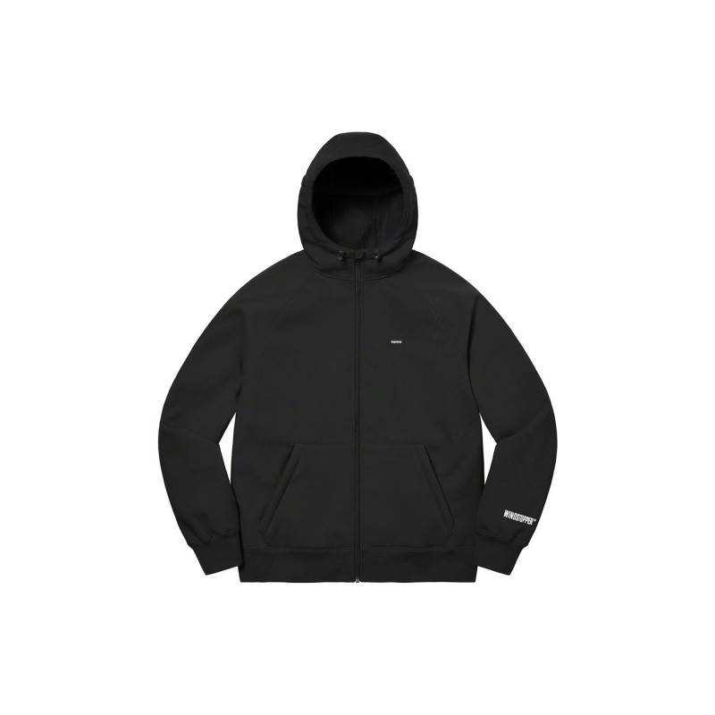 Supreme FW22 Week 18 x Gore-tex Windstopper Zip Up Hooded Sweatshirt Logo