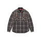 Supreme SS24 WEEK1 QUILTED FLANNEL SNAP SHIRT