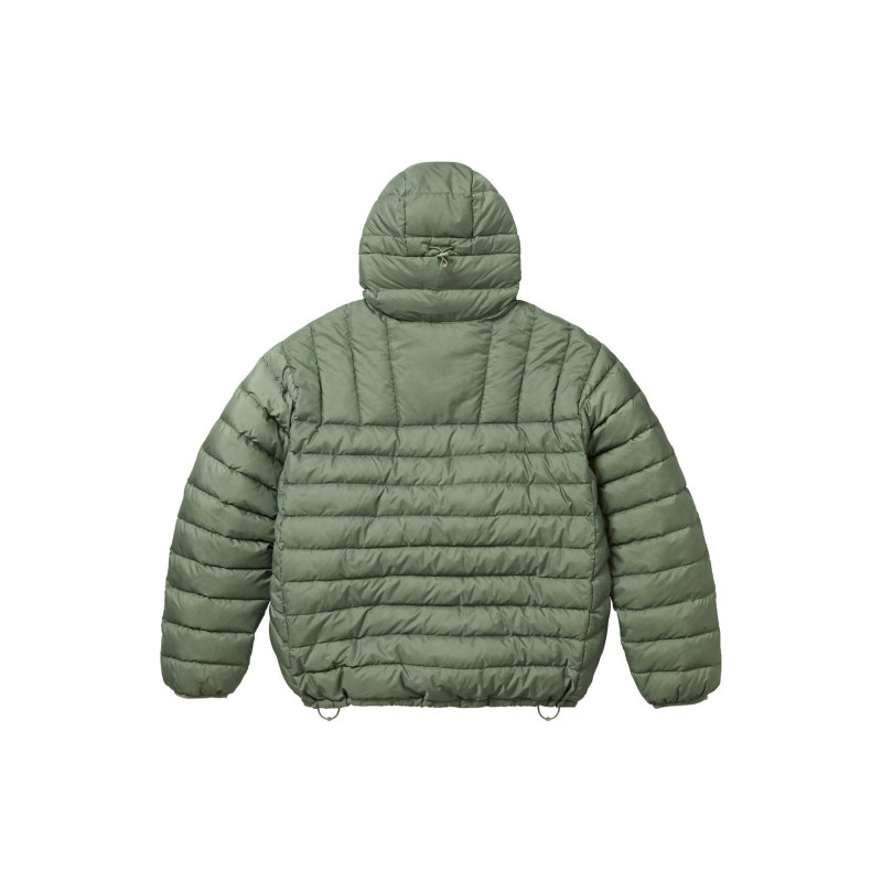 Supreme FW23 WEEK7 MICRO DOWN HALF ZIP HOODED PULLOVER