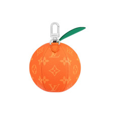 LOUIS VUITTON Orange pouch Monogram