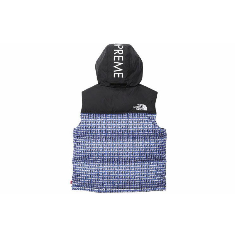Supreme x The North Face Studded Nuptse Vest Logo