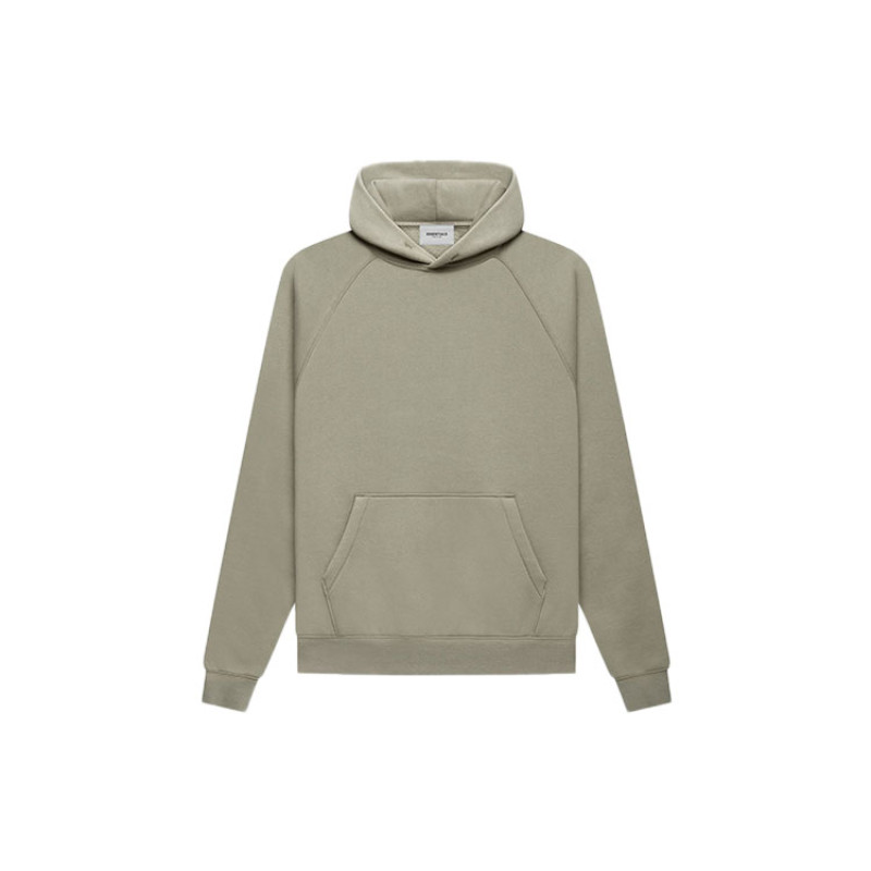 Fear of God Essentials Pullover Hoodie Pistachio FW21 Logo