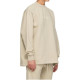 Fear of God Essentials FW22 Relaxed Crewneck Egg shell Logo