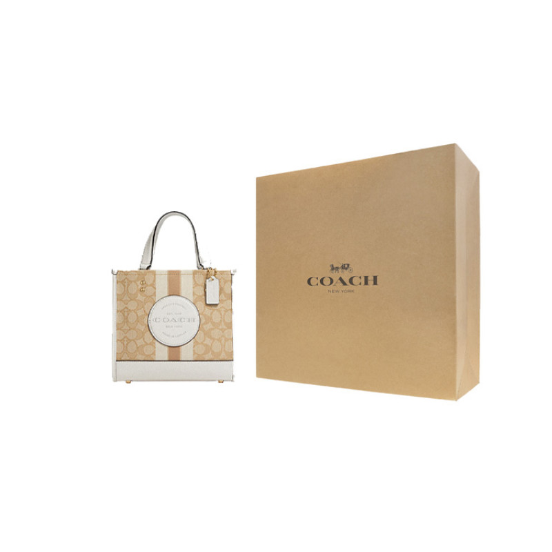 COACH Dempsey 22 Logo Tote