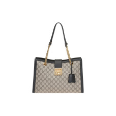 GUCCI Padlock Logo Tote