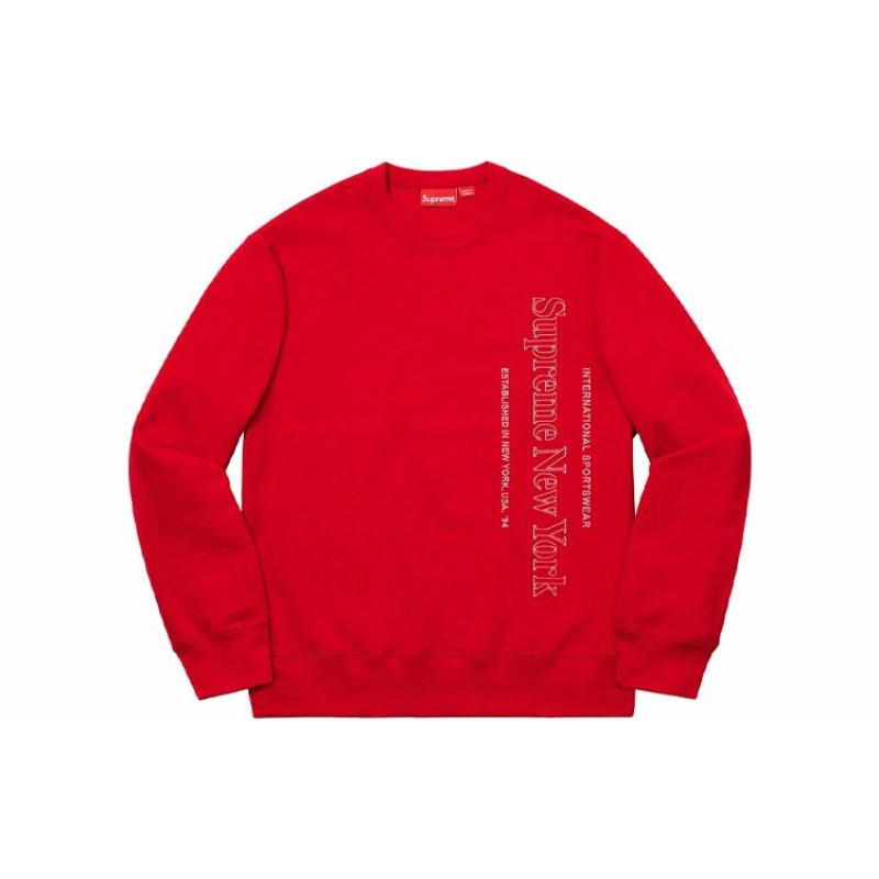 Supreme FW20 Week 11 Side Logo Crewneck