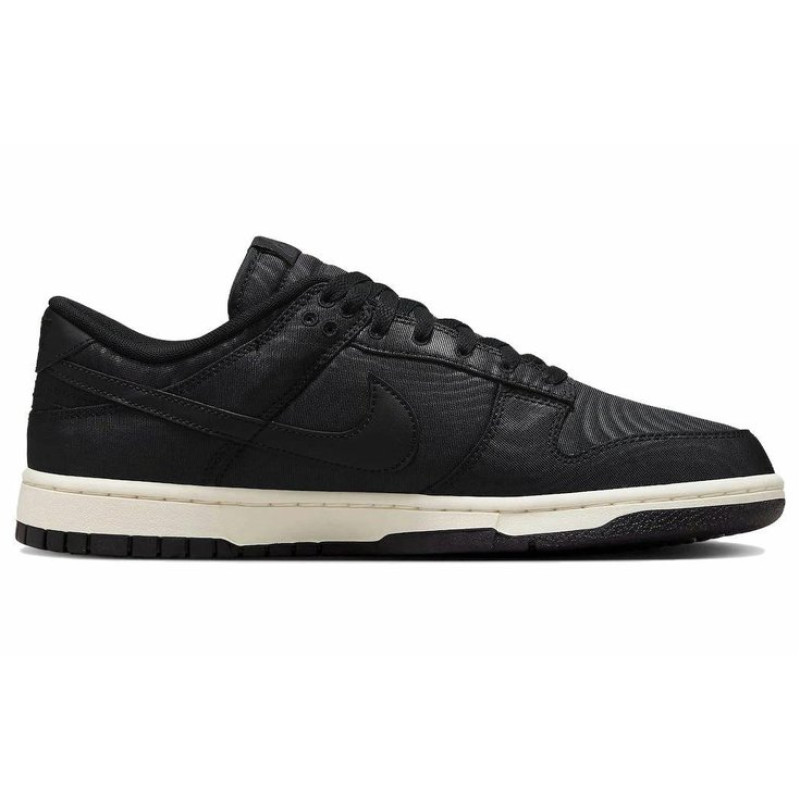 Nike Dunk Low Black Canvas