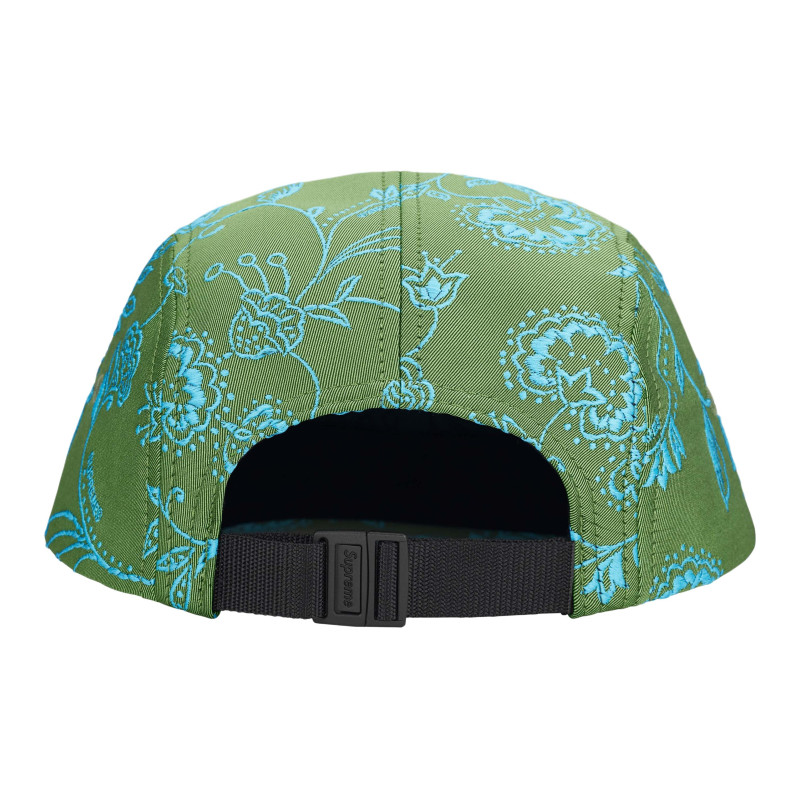 Supreme SS25 WEEK 3 Floral Jacquard Camp Cap