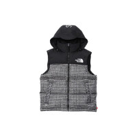 Supreme x The North Face Studded Nuptse Vest Logo