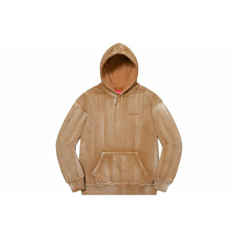 Supreme SS21 Week 9 Brush Stroke Hooded Sweatshirt