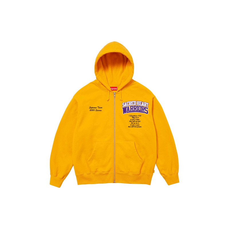 Supreme SS24 Week4 ZIP UP HOODED SWEATSHIRT