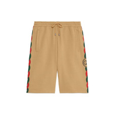 GUCCI Interlocking G Torchon Cotton Shorts