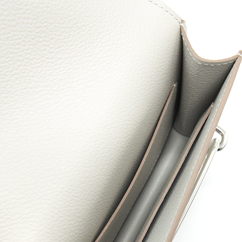 HERMES Roulis Slim Evercolor 80Gris Perle