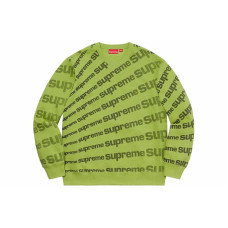Supreme SS20 Week 1 Radial Crewneck Logo