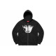 Supreme Week 4 x The Crow Zip Up Hooded Sweatshirt