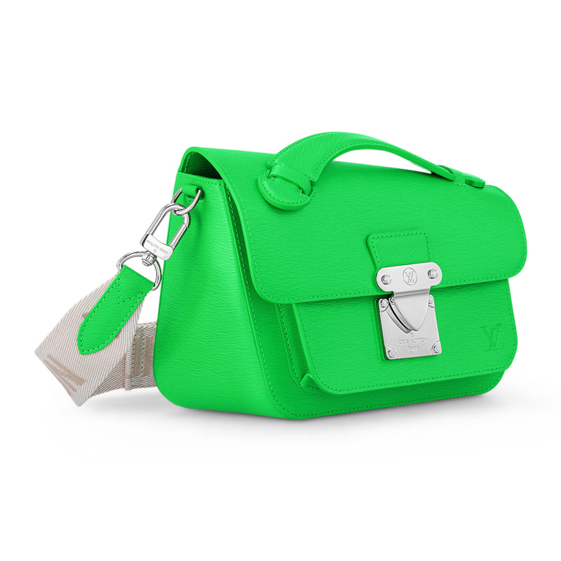 LOUIS VUITTON Monceau Distorted S-lock