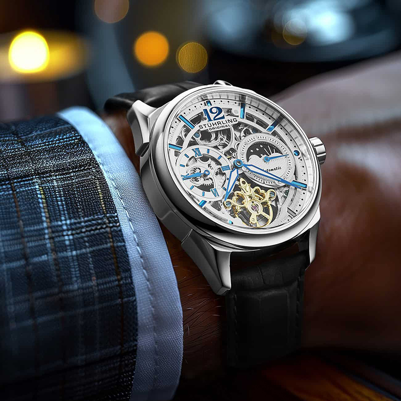 STUHRLING 42mm 1019.01+3982.4