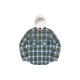 Supreme FW21 Week 9 Hooded Flannel Zip Up Shirt