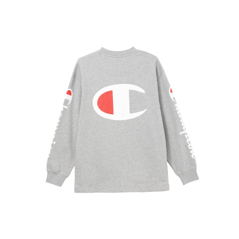 Champion x ATMOS LAB CREW NECK SWEATSHIRT logo