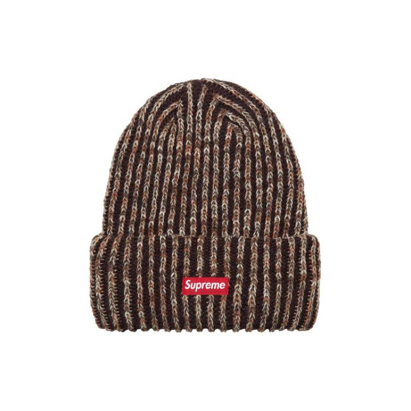 Supreme Week 18 Rainbow Knit Loose Gauge Beanie