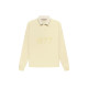 Fear of God Essentials FW22 Henley Rugby Canary Polo