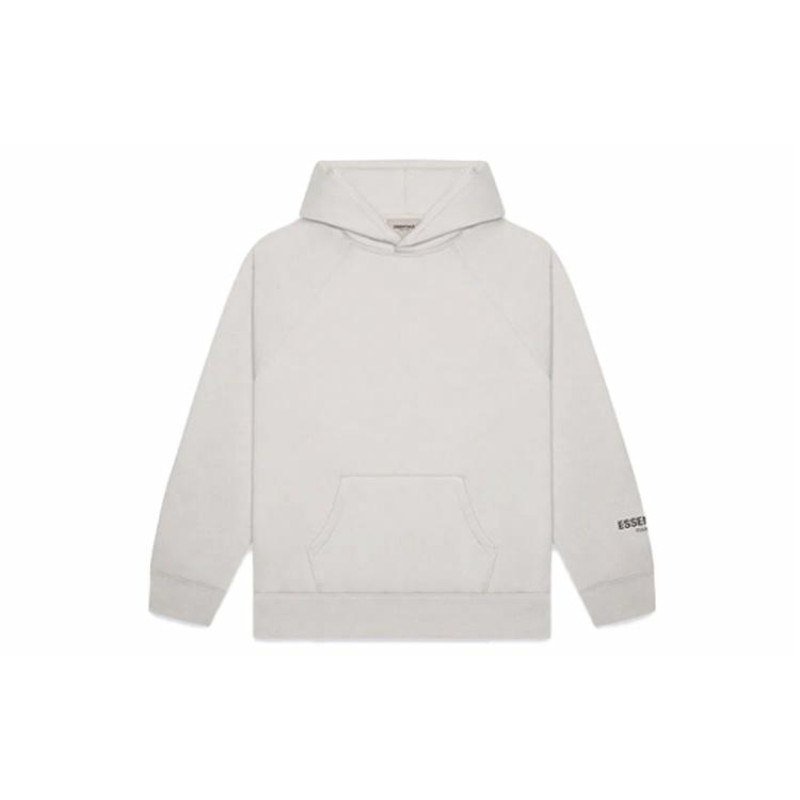 Fear of God Essentials FW20 Core Hoodie Tan logo