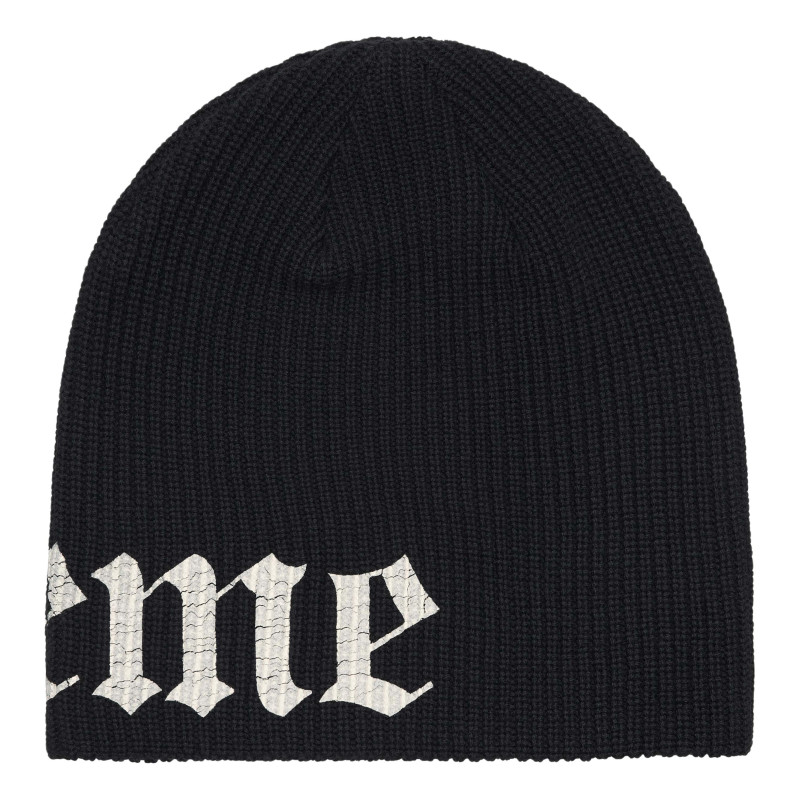 Supreme Old English Printed Beanie -